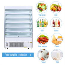 Upright Commercial Vegetable Refrigerator Fruit Refrigerator